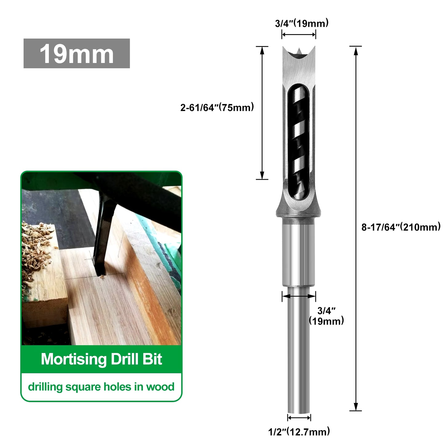 Woodworking Square Drill