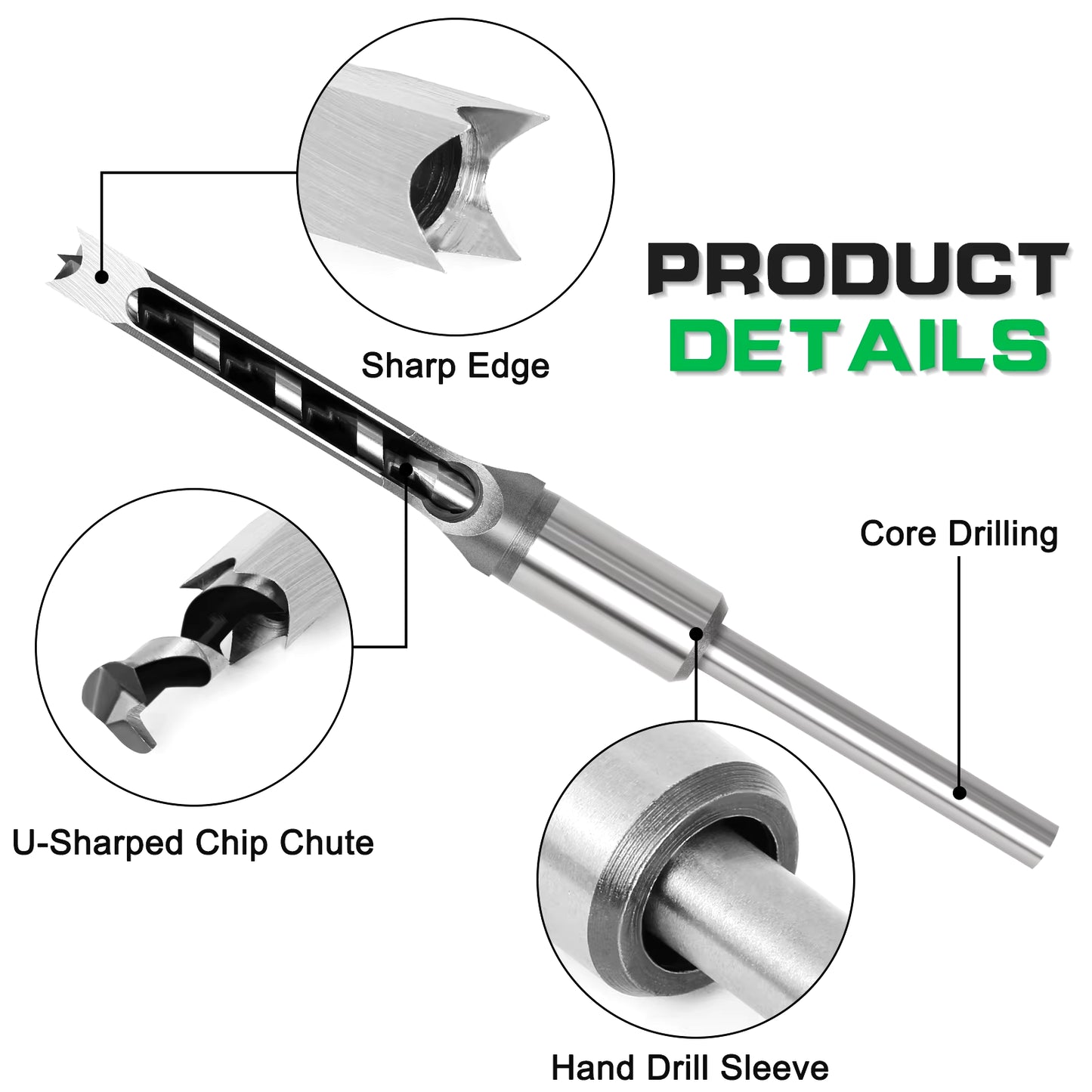 Woodworking Square Drill