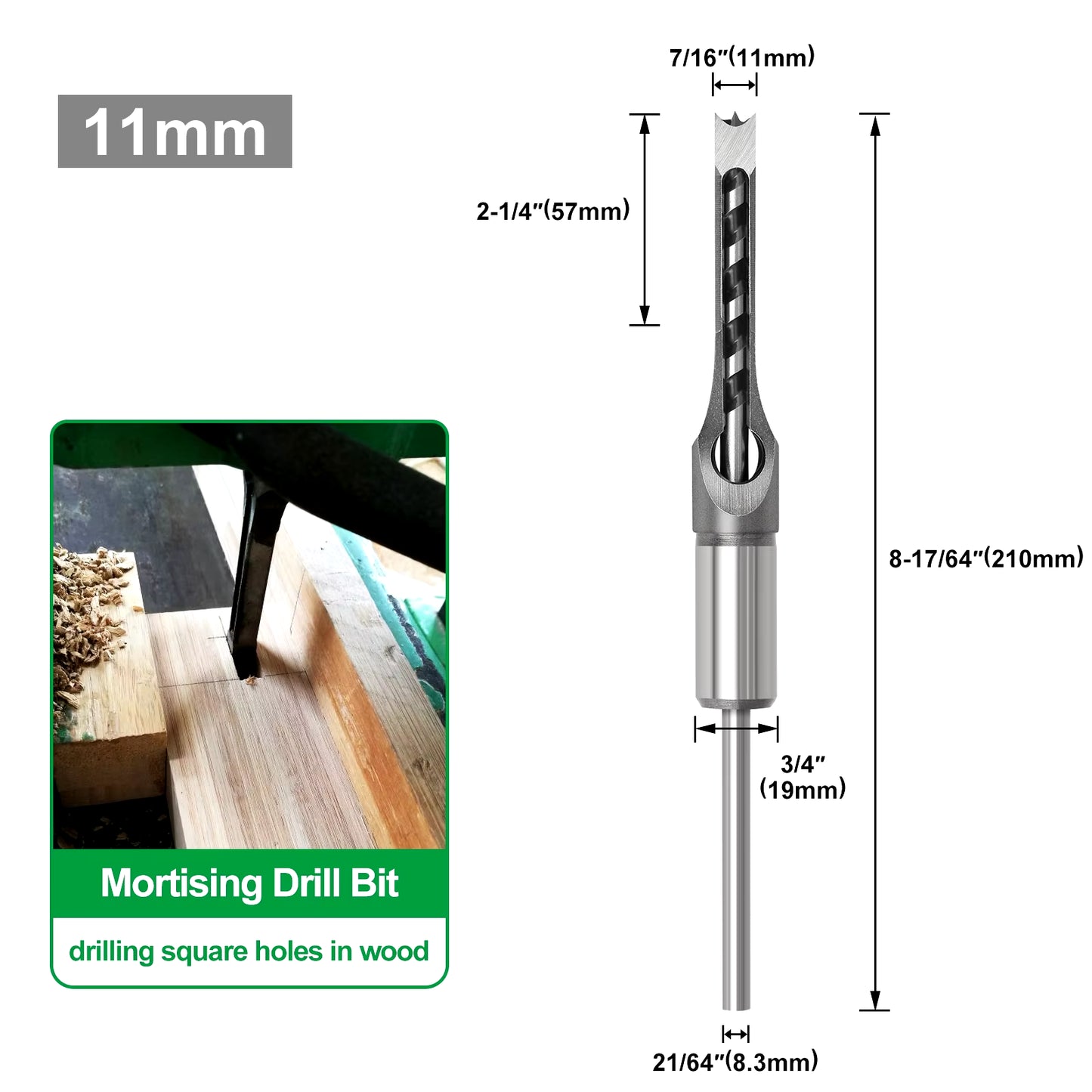 Woodworking Square Drill